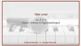 Vater unser - Playback - Giorgio Moroder - Klavierversion - Karaoke Instrumental - Demo