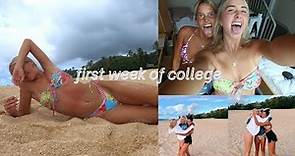 first week of college @ hawaii pacific university