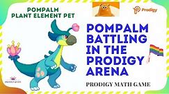 PRODIGY MATH GAME | Pompalm Pet Battling with a Random Player in the Prodigy Wizard Arena.