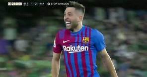 Jordi Alba scores a GOLAZO to give Barcelona the win 2-1 🔥