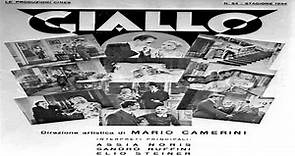 GIALLO (Italia, 1934) di Mario Camerini, italiano