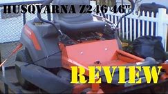 Husqvarna Z246 Mower Review