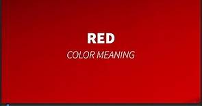 All About RED - Color Meaning & Artistic Expression of Red