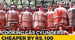 LPG Cooking Gas Cylinders Cheaper By Rs. 100.50 From Today