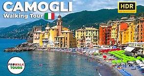 Camogli Walking Tour - Italian Riviera - 4K 60fps HDR with Captions