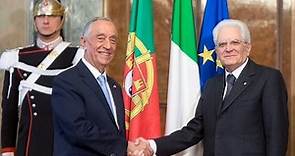 Quirinale: Il Presidente Mattarella incontra il Presidente del Portogallo