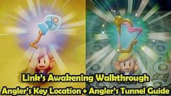 Angler's Tunnel Walkthrough + Angler Key Location - The Legend of Zelda Link's Awakening (Switch)