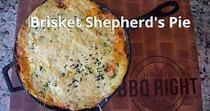 Smoked Brisket Shepherd's Pie