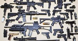¿Cuál es la Diferencia entre Pistola, Subfusil, Escopeta, Carabina, Rifle y Ametralladora?