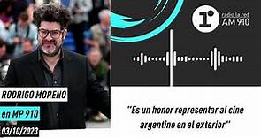 Rodrigo Moreno: "Es un honor representar al cine argentino en el exterior"