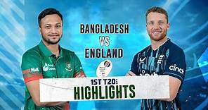 Bangladesh vs England Highlights || 1st T20i || England tour of Bangladesh 2023