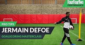 Jermain Defoe | How to score more goals | Pro tips