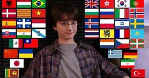 "I'M HARRY, HARRY POTTER" in different languages
