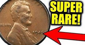 RARE 1945 Wheat Pennies that are actually WORTH MONEY!!
