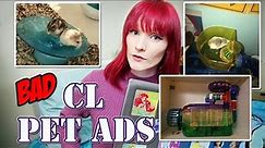Mixing Hamster Species! | Craigslist Pet Ads | Munchie's Place