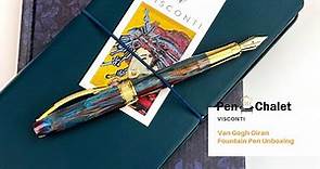 Visconti Van Gogh Oiran Fountain Pen Unboxing