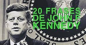 20 Frases de John F. Kennedy | El presidente que hizo soñar a EEUU 🇺🇸