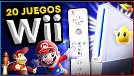 TOP 20 MEJORES JUEGOS de Nintendo Wii 🏆