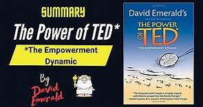 "The Power of TED*" By David Emerald Book Summary | Geeky Philosopher