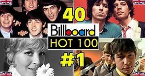 Every Billboard Number 1 Song Of The 1960s By British Artists (In Order)