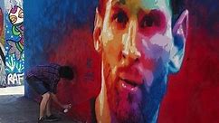 The Story Behind The Messi Mural