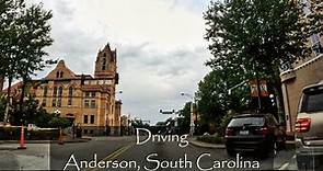 Anderson, South Carolina - Driving Tour - (USA)