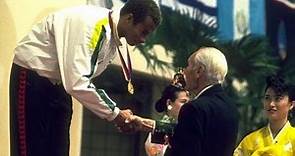 Suriname's Anthony Nesty Beats Matt Biondi To Butterfly Gold - Seoul 1988 Olympics