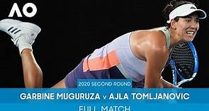 Garbine Muguruza v Ajla Tomljanović Full Match | Australian Open 2020 Second Round