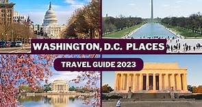 Washington DC Travel Guide 2023 - Best Places to Visit In Washington DC USA- Top Tourist Attractions