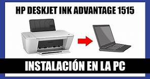 Cómo Instalar la Impresora HP Deskjet Ink Advantage 1515 en la PC - Sin Disco/CD de Instalación