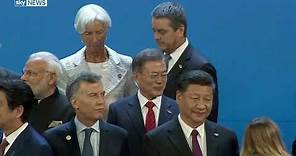World leaders gather at the G20