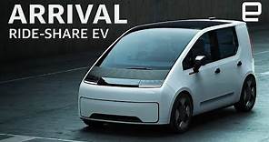 Arrival's electric car for Uber drivers