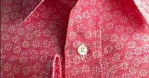 Camicie da uomo in lino a fiori - Made in Itali a Camerano