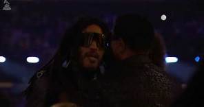 Watch LENNY KRAVITZ & Audience Reactions At The 2024 GRAMMYs