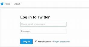 How to log in and browse Twitter.com?