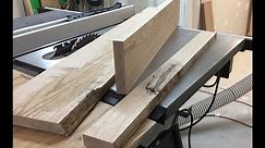 How To Square Rough Lumber (S4S)