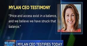 Mylan CEO Heather Bresch prepares to testify