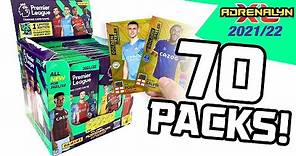 70 PACKS!! | Panini ADRENALYN XL Premier League 2021/22 | BOX BREAK!!