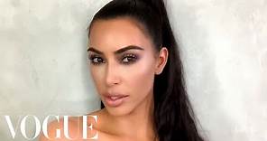 Kim Kardashian West's Guide to Viral Holiday Glam | Beauty Secrets | Vogue
