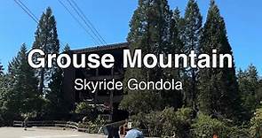 Grouse Mountain Skyride Gondola at Vancouver Canada