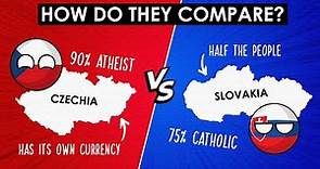 How Do Czechia & Slovakia Compare TODAY?