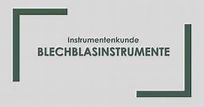 Musik: Blechblasinstrumente einfach und kurz erklärt