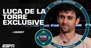 Luca de la Torre INTERVIEW: His move to LaLiga's ‘higher level of football’, USMNT & more! | ESPN FC