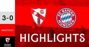 3-0: el Sevilla Atlético supera al filial del FC Bayern en la ciudad deportiva