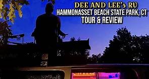 HAMMONASSET BEACH STATE PARK |TOUR & REVIEW | VANLIFE at the beach