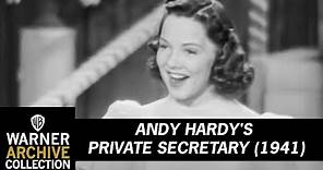 Original Theatrical Trailer | Andy Hardy's Private Secretary | Warner Archive