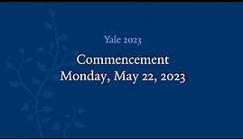 Yale University 322nd Commencement Ceremony