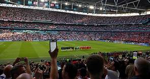 Euro 2021: l'hymne danois sifflé par les supporters anglais à Wembley