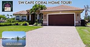 Cape Coral, Florda House Tour Stunning Gulf Access Home for Sale