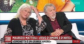 Maurizio Mattioli: dopo il dolore ho ritrovato l'amore - Storie Italiane 23/12/2022
